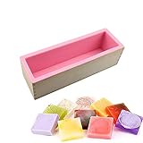 DIY Seifen Silikonform Set, Seifenform mit Holzbox, 1200 ML...
