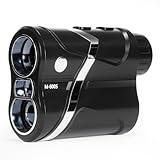 BOSEAN Golf Entfernungsmesser mit Slope, 1200Yards Aufladbar Golf Rangefinder mit Flag-Lock und Vibration, Scan Modus, Entfernungsmesser mit 7X Vergrößerung