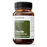 Chlorella Presslinge - 224 Stk. in Glasflasche - 100% natürliches Chlorella vulgaris Pulver aus kontrolliertem Anbau, mit bereits aufgebrochener Zellwand