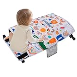 Sucritude Baby Flugzeug Bett - Fußstütze Reisebett Flugzeug - Tragbare Reisehängematte Für Babys Mädchen Outdoor Flug Urlaub Schlafen Camping Strandurlaub