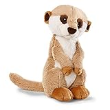 NICI Kuscheltier Erdmännchen 15 cm – Erdmännchen Plüschtier für Mädchen, Jungen & Babys – Flauschiges Stofftier Erdmännchen zum Kuscheln, Spielen und Schlafen – Gemütliches Schmusetier – 46343