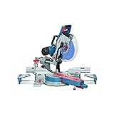 Bosch Professional Paneelsäge GCM 12 SDE (Schnittkapazität 0°: 85 x 370 mm, Sägeblattdurchmesser: 305 mm, 1.800 Watt, inkl. 1x Kreissägeblatt, im Karton)