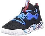 Adidas Unisex-Erwachsene Harden Stepback 3 Basketballschuh, CBLACK/SCARLE/FTWWHT, 39 EU