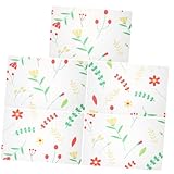 Toyvian 5 Stück Zuschneidbare EVA Schutzmatten Breit Wasser Ölresistent Rutschfeste Kühlschrank Einlagen Vielseitige Anti rutsch Matten für Küche Bad Büro Schrank und Wohnzimmer