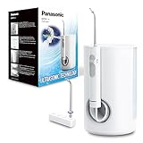 Panasonic Ultra Sonic Stream EW1611W503 Munddusche (elektrisch, Zahnzwischenraumreinigung, stationär, integrierte Ladestation, Kabelnutzung) weiß 1 Stück (1er Pack)