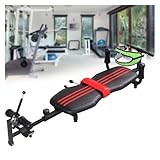Rücken-Stretch-Bank, Mobile Rückenstreck Streckbank für Home Fitness, Rückenschmerzen Relief, Zurück Stretcher Dekompression, Maximale Gewichtskapazität 330 Lbs