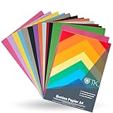 120x Buntes Papier A4 120 g/m² - Bastelpapier bunt - Buntpapier - Druckerpapier zum Basteln & Gestalten - Tonpapier & Tonkarton