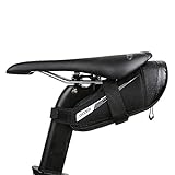 OIZEN Satteltasche Fahrradtasche Radtasche mit Rücklichthalter für Rennrad(0,6L)