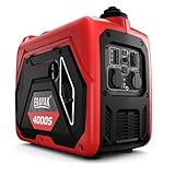 ERAYAK 4000W Notstromaggregat Leise Benzin Inverter Stromerzeuger Stromaggregat Generator Stromgenerator mit Ölsensor ECO-Modus für Camping, Wohnmobile (EYG4000S)