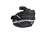 Topeak Satteltasche Wedge Pack II, Black, Medium (16.5 x 12.3 x 10.5 cm, 0.95-1.25 L)