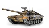 Amewi 23119 RC Panzer T-90 1:16 Professional Line IR/BB Rauch & Sound, Metall- Getriebe, Ketten, Räder