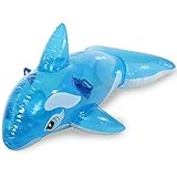 Intex 58523NP - Aufblasbares Reittier Blaue Orca, Vinyl, Blau, 152x114 cm