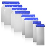 8 Stück Japanspachtel Werkzeug, 41/68/88/105 mm Flächenspachtel Set, Spachtelset, Flexibel Metallspachtel zum Fugen, Glätten, Verteilen, Verfüllen Japanspachteln