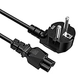 Netzkabel 3 Polig 1.5m Stromkabel Laptop Micky Maus Power Cable für Netzteil Laptop HP Lenovo Dell LG Asus Acer Toshiba Sony Samsung Notebook Computer Epson Drucker Scanner Monitor TV C5 Stecker Kabel