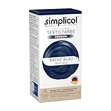 simplicol 8007144 Textilfarbe, flüssige Farbe, Pulver, 2-teiliges Set