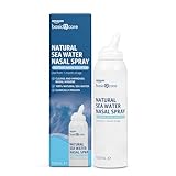 Amazon Basic Care Nasenspray, natürliches Meerwasser, 100 ml