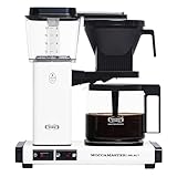 Moccamaster 53823 KBG Select UK Filter-Kaffeemaschine, Aluminium, 1520 W, 1,25 Liter, mattweiß