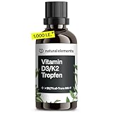 Vitamin D3 + K2 Tropfen 50ml - Premium: 99,7+% All-Trans (K2VITAL® von Kappa) + hoch bioverfügbares Vitamin D3 - Laborgeprüft, hochdosiert, flüssig und in Deutschland produziert