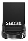SanDisk Ultra Fit USB 3.2 Flash-Laufwerk 1TB, (Für Laptops und Spielkonsolen, Plug-and-Stay, 400 MB/s Lesen, RescuePRO Deluxe Software)
