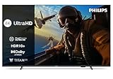 Philips 50PUS7000 4K LED Smart TV - 50 Zoll Display mit Pixel Precise Ultra HD, Titan OS Plattform und Dolby Atmos Sound - Funktioniert mit Alexa und Google Sprachassistent