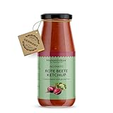 Histaminikus Rote Beete Ketchup 276 ml - Ersatz für Tomaten - Premium Bio Qualität - histaminarme Sauce - Ketchup ohne Zuckerzusatz, Farb- & Konservierungsstoffe - Made in Germany