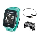 Sigma Sport iD.TRI GPS Triathlon-Uhr mit Trainings- und Wettkampffeatures, Navigation, Smart Notifications, leicht und wasserdicht, inkl. Fahrradhalterung