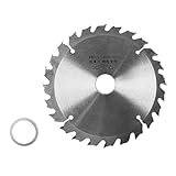 pumpumlia Kreissägeblatt mit 24 Zähnen, allgemeine Zwecke, hartes Weichholz, Schneidsägeblatt für Schleifmaschinen