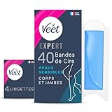 Veet Expert – 40 Wachs-Streifen für Körper & Beine –...