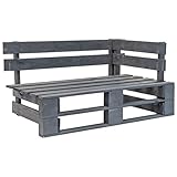 Myheimly Holz Gartenbank für den Innen- und Außenbereich...