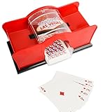 KARTENSHIFFLER Mache - Manual Karte | Effizienter Kartenmixer -Maschine | Karten Mischmaschinen Für Poker Blackjack Game Nights Familienunterhaltung Geeignet