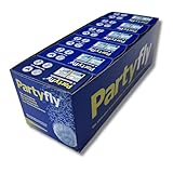 PARTYFLY - 24x Brausetabletten im praktischen Display (6x4 Stück) - Exklusives Display - mit Vitamin C und Elektrolyten -