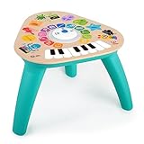 Baby Einstein, Hape, Clever Composer Tune Table Magic Touch Spieltisch, 22 Musikinstrumente, Elektronische Musikalisches Spielzeug aus Holz, Musikwürfel & Sensorisches Spielzeug, Kinder ab 6 Monaten