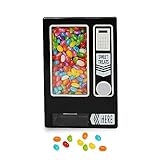 YOBRO Süßigkeitenautomat, süßer Wending Machine für den Schreibtisch, manuelle Süßigkeitenmaschine, Geburtstags- und für Mädchen, Freunde (Dark)
