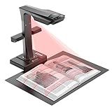 CZUR ET24 Pro Professioneller 24MP Buchscanner mit HDMI,HD Dokumentenscanner A3 Scanner mit Laser Verflachungstechnologie OCR Dokumentenkamera Visualizer für Windows, macOS und Linux