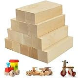 FAVENGO 14 Stk Lindenholz Schnitzen Natürlich Schnitzholz Rohlinge Balsaholz zum Schnitzen Holzblöcke Unbehandelt Schnitzblock （10*2.5*2.5cm）Basswood Carving Blocks für kinder Erwachsene DIY Schnitze