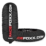 RACEFOXX PRO Reifenwärmer Tyre Warmers 80/100° C Heiztemperatur SUPERBIKE, 120/17 vorne und 180 bis 200/17 hinten Heizdecken Rennsport Motorrad