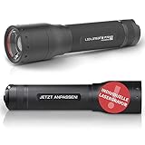 Ledlenser P7R Taschenlampe Wiederaufladbar Geschenkbox (inkl. Lasergravur mit Text nach Wahl)