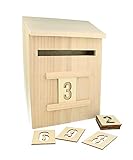 Artemio 14002293 Adventskalender zum Dekorieren Briefkasten...