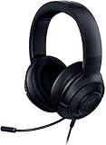 Razer Kraken X Lite Ultraleichtes Gaming-Headset: 7.1 Surround Sound – Leichter Aluminiumrahmen – biegbares Nierenmikrofon – für PC, PS4, PS5, Switch, Xbox One, Xbox Series X & S, Mobile – Schwarz