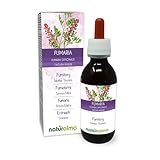 Erdrauch (Fumaria officinalis) Kraut mit Blüten Alkoholfreier Urtinktur Naturalma - Flüssig-Extrakt Tropfen 120 ml - Nahrungsergänzungsmittel - Veganer
