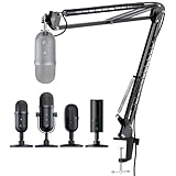 Seiren V3 Mini Mikrofonarm - Boom Arm kompatibel mit Seiren Mini, Seiren V3 Mini/Chroma, Razer Seiren V2 X/Pro, Seiren X, Mikrofon Arm mit Kabelhülsen, Ständer für Streaming, Gaming von YOUSHARES