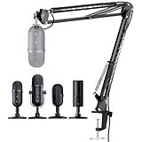 Seiren V2 X Mikrofonarm - Verstellbarer Mikrofon Arm mit Kabelhülsen, Ständer kompatibel mit Razer Seiren V2 Pro, Seiren Mini und Seiren X, Mikrofonständer für Streaming, Gaming, Podcast von YOUSHARES