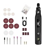 Elektrische Schleifer Kleine Handpolier- und Schleifmaschine Jade-Schnitzwerkzeuge Kompletter Satz von kleinen elektrischen Bohrern Elektrisches Schnitzen (25PC black)