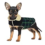 CITÉTOILE Warme Hundemantel Fleece, Wintermantel...