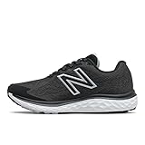 New Balance Damen W680V7 Straßen-Laufschuh, Black, 40 EU