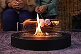 Tisch-Feuerstelle, tragbare Ethanol-Feuerstelle, Feuerschale, Mini-Feuerstelle, Reibealkoholkamin, Tisch-Feuerstelle, Lange Brenndauer, Einweihungsfeier mit Innen/Außen/Garten, Terrasse