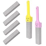 Bimsstein Toilettenreiniger mit 2 Griff Putzstein Bimsstein Toilette Pumice Stone Toilet Cleaner Reinigungsstein Toilette WC Bimsstein WC Reinigungsstein für Klo Bad Küche