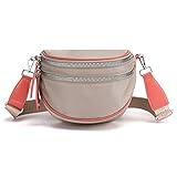 FANDARE Casual Schultertasche Backpack Sling Gürteltasche Brusttasche Jugendliche Leichte Umhängetasche Rucksack Sporttasche Herren Damen Reise Freizeit Outdoor Sports Nylon Wasserdicht Khaki