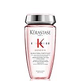 Kérastase Shampoo für feines Haar, Nährendes und kräftigendes Haarbad gegen Haarverlust, Bain Hydra-Fortifiant, Genesis, 250 ml