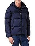 Tommy Hilfiger Herren Jacke NY High Loft Puffer Winterjacke, Blau (Desert Sky), L